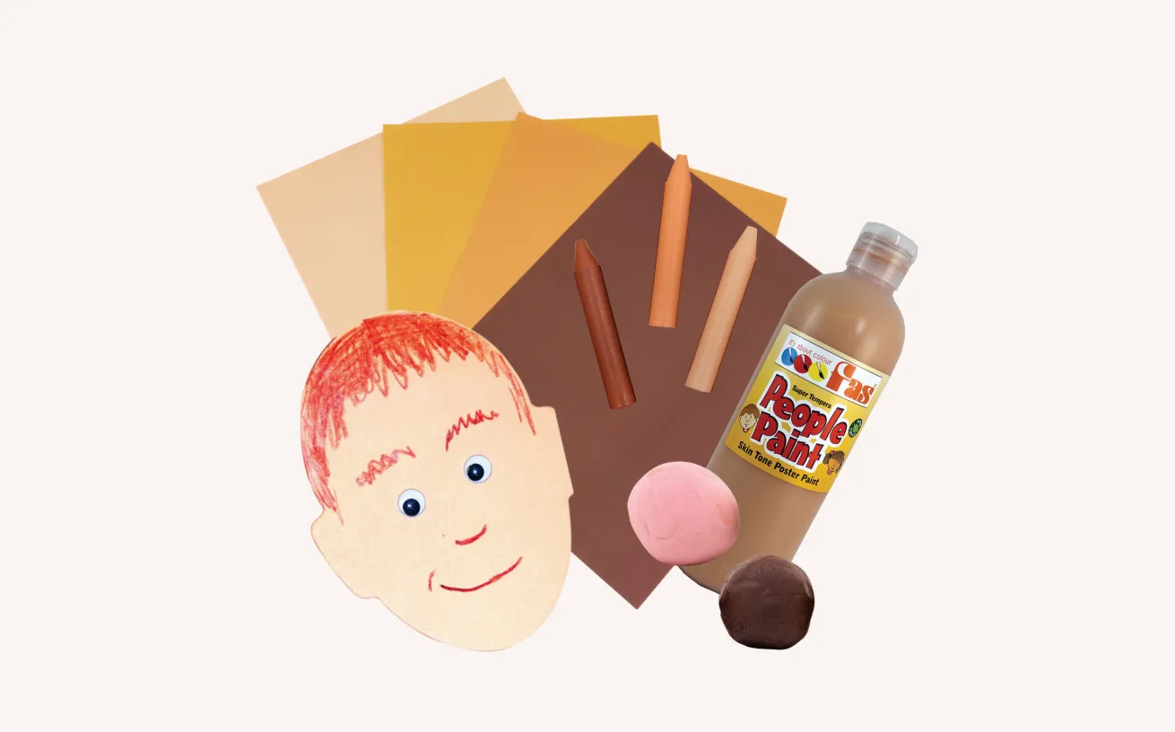 Inclusive Skin Tone Craft Kit